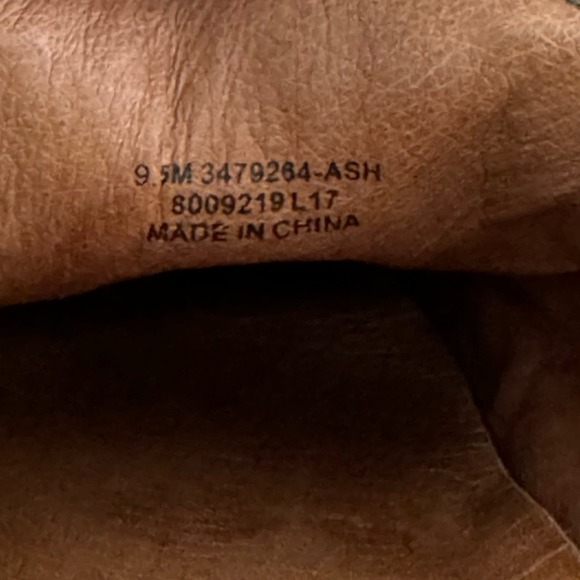 Frye Dylan Women's 9.5M Brown Gray Leather Slip On Athletic Shoes Sneakers - Picture 7 of 7